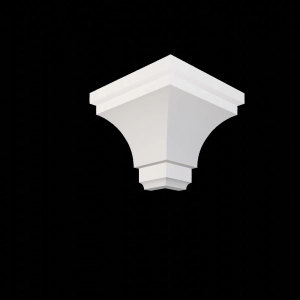 1 Stück Außenecke OL-4 Weiss